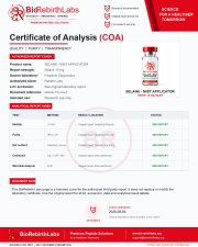 SELANK – MIST APPLICATOR Certificate of Analysis thumbnail
