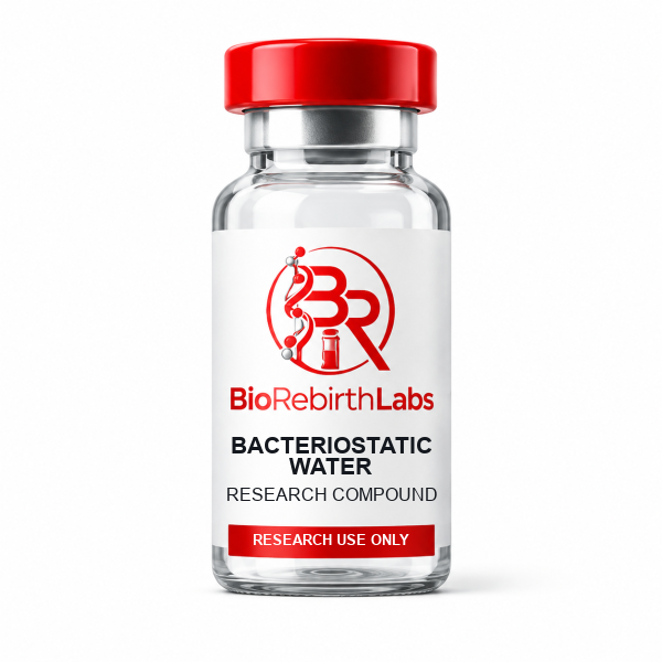 BACTERIOSTATIC WATER research product vial